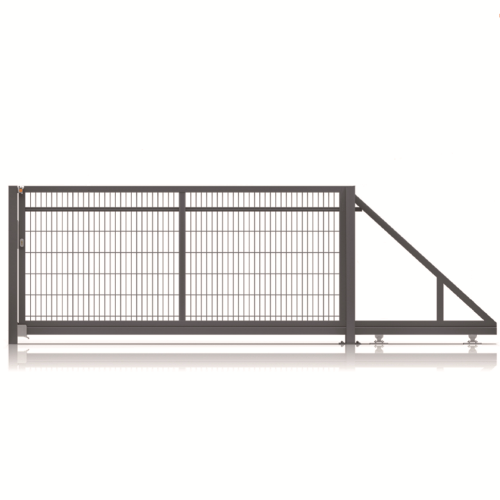 Schiebetor mit manuellem Antrieb - Öffnungsrichtung Rechts